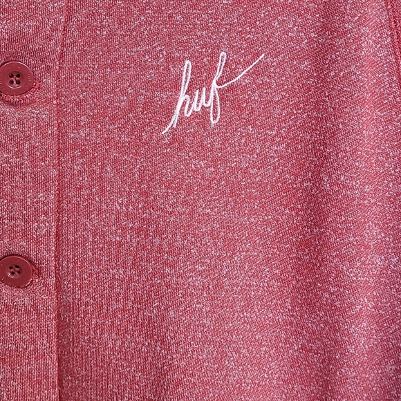 Hooded button up vest by HUF size XL - Picture 2 of 7